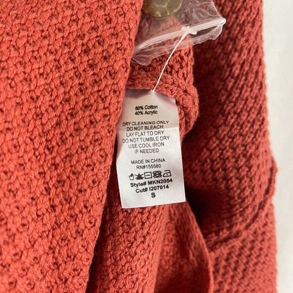 Labiz  Women Long Sleeve Pullover Knit Sweater  Size S - Picture 4 of 9